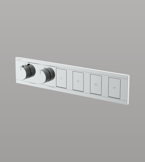 4 Outlets Thermostatic Switch Button Diverter – Aquant India